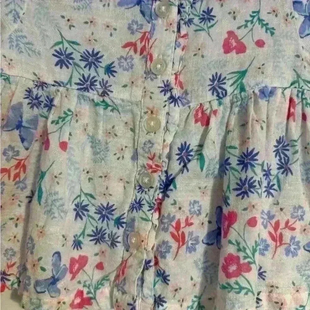 6m OshKosh B'Gosh Girls' Tops, floral EUC